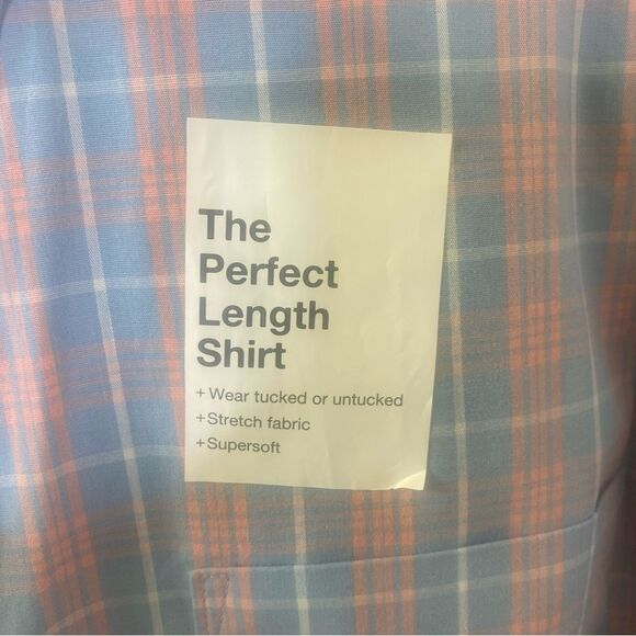 Sonoma Plaid Button Down Shirt Sz L - Picture 7 of 9